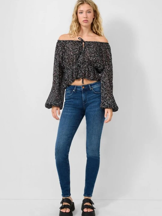 Zdjęcie produktu Dżinsy Sadie / Skinny Fit / Mid Rise / Skinny Leg QS niebieski
