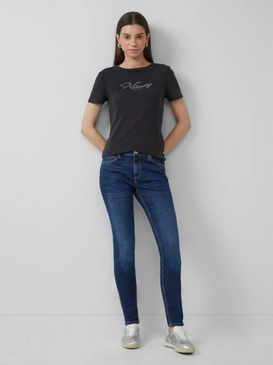 Zdjęcie produktu Dżinsy Sadie / Skinny Fit / Mid Rise / Skinny Leg / Super Stretch QS niebieski