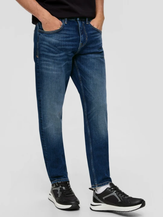 Zdjęcie produktu Dżinsy Shawn / Regular Fit / Mid Rise / Tapered Leg QS niebieski