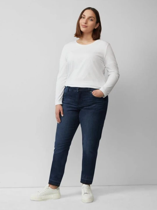 Zdjęcie produktu Dżinsy / Skinny Fit / Mid Rise / Skinny Leg s.Oliver niebieski