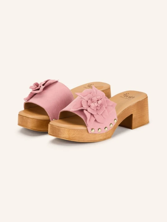 Zdjęcie produktu È Mia Plateau-Mules Z Nitami rosa E Mia różowy