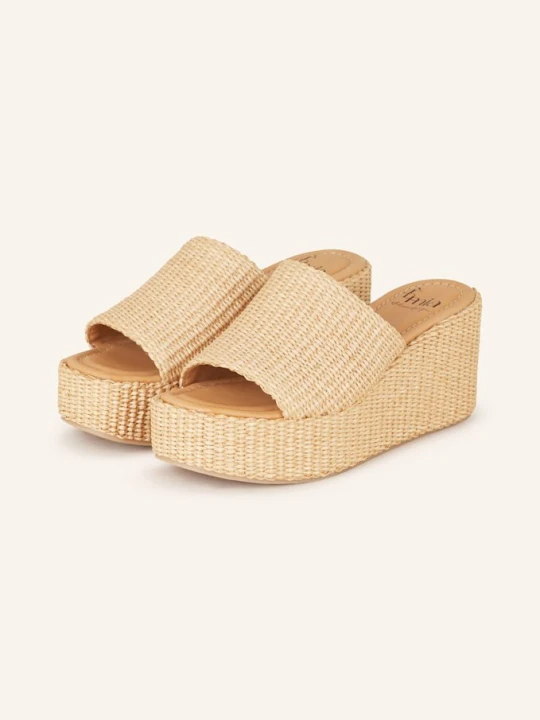 Zdjęcie produktu È Mia Sandały Na Platformie beige E Mia