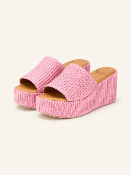 Zdjęcie produktu È Mia Sandały Na Platformie rosa E Mia RÓŻOWY