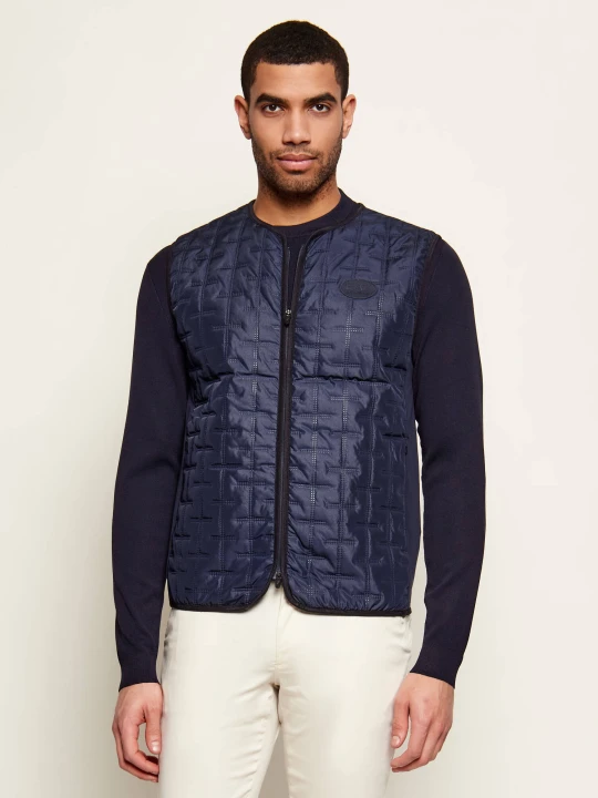 Zdjęcie produktu EA7 Bezrękawnik | Slim Fit granatowy