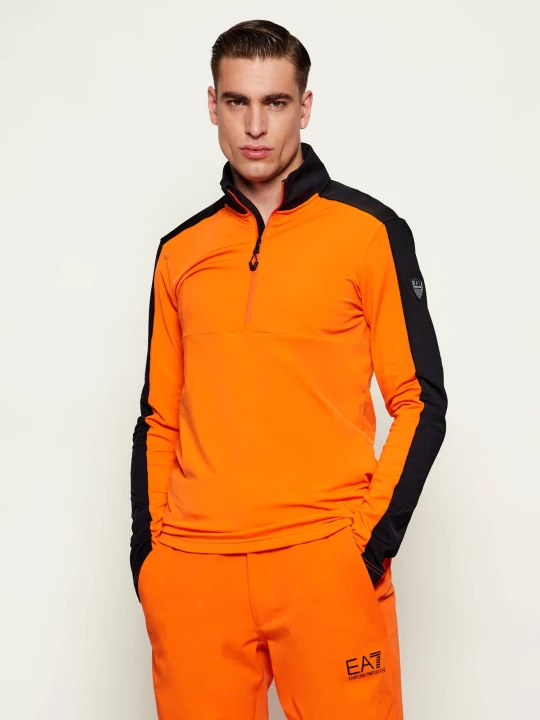 Zdjęcie produktu EA7 Bluza | Regular Fit pomarańczowy