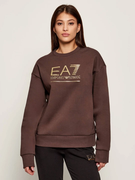 Zdjęcie produktu EA7 Bluza | Regular Fit brązowy