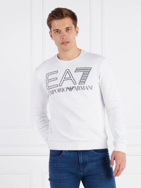 Zdjęcie produktu EA7 Bluza | Regular Fit biały