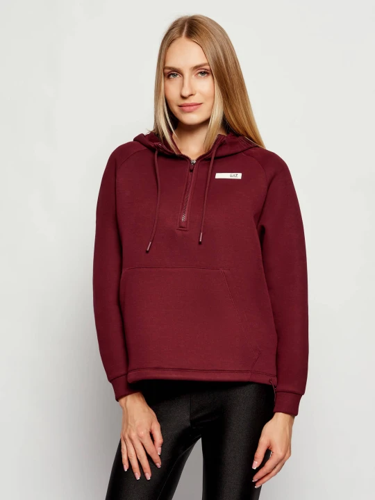 Zdjęcie produktu EA7 Bluza | Relaxed fit bordowy