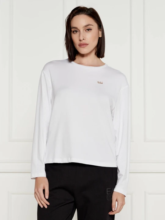 Zdjęcie produktu EA7 Bluzka | Loose fit biały