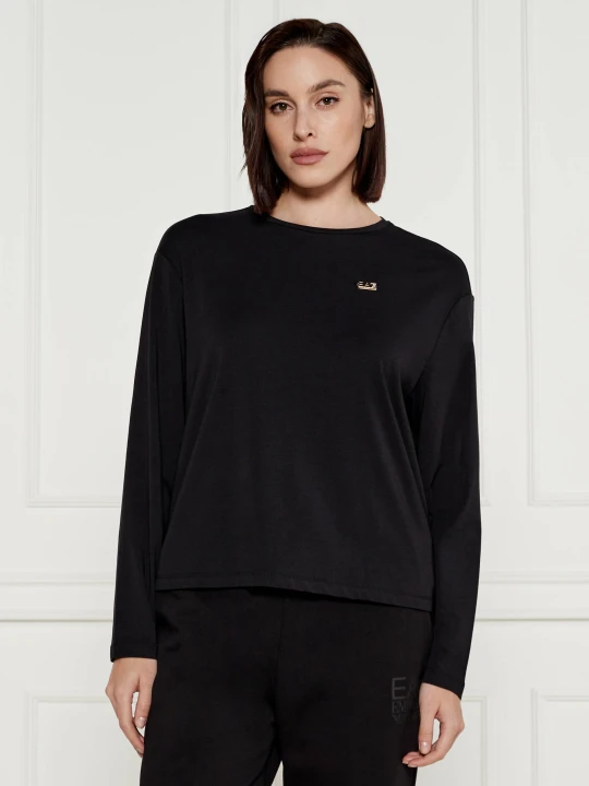 Zdjęcie produktu EA7 Bluzka | Loose fit czarny