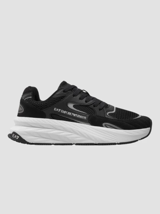 Zdjęcie produktu EA7 Czarno-białe męskie sneakersy, Rozmiar 44