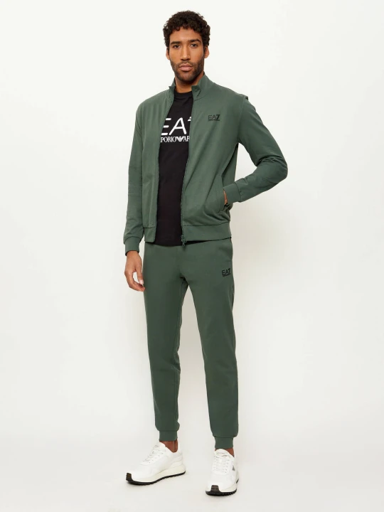 Zdjęcie produktu EA7 Dres | Regular Fit butelkowa zieleń