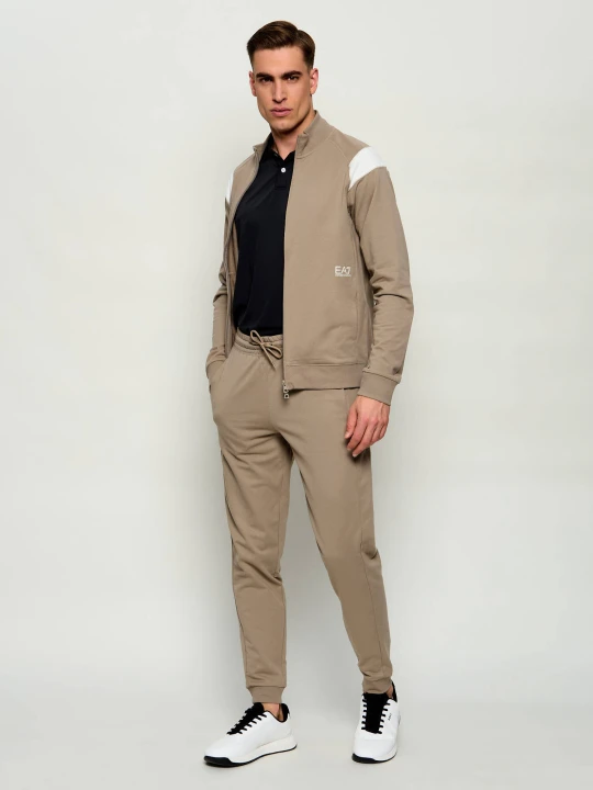 Zdjęcie produktu EA7 Dres | Slim Fit beżowy