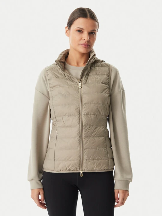 Zdjęcie produktu EA7 Emporio Armani Bezrękawnik 7W000472 AF12477 U6167 Beżowy Regular Fit