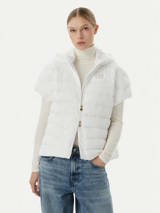 Zdjęcie produktu EA7 Emporio Armani Bezrękawnik 7W000477 AF12476 U0002 Biały Regular Fit