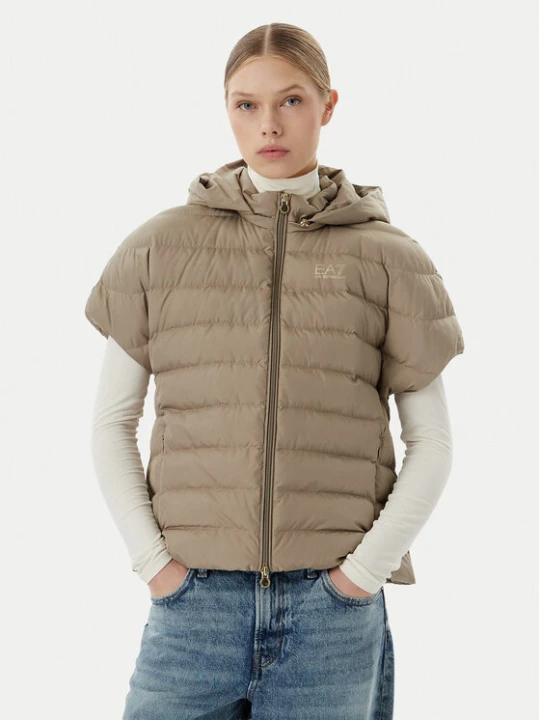 Zdjęcie produktu EA7 Emporio Armani Bezrękawnik 7W000477 AF12476 U6167 Beżowy Regular Fit