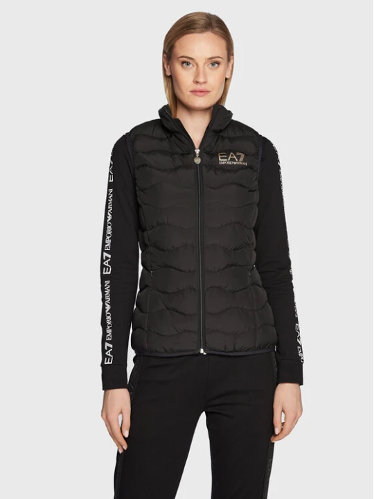 Zdjęcie produktu EA7 Emporio Armani Bezrękawnik 8NTQ08 TNF8Z 0200 Czarny Regular Fit