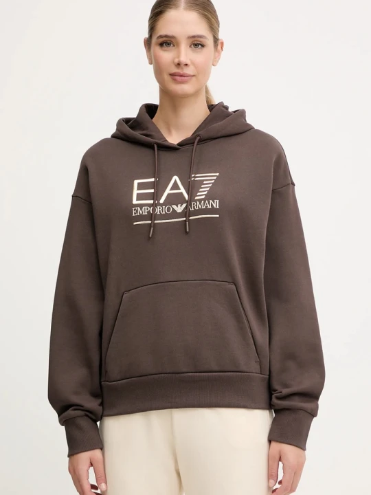 Zdjęcie produktu EA7 Emporio Armani bluza brązowy