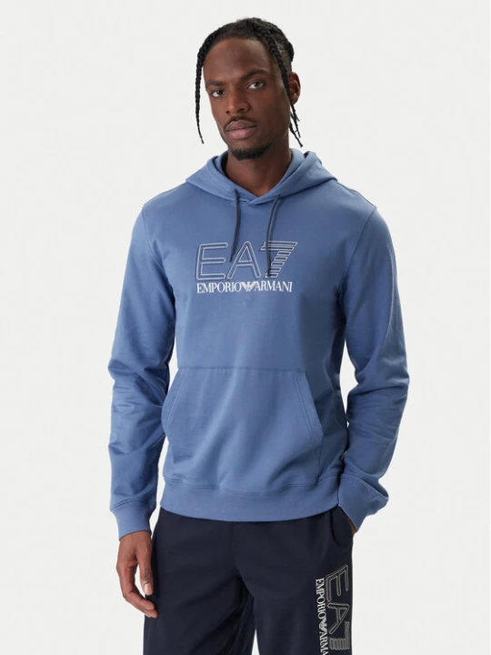 Zdjęcie produktu EA7 Emporio Armani Bluza 7M001313 AF13512 UB064 Niebieski Regular Fit