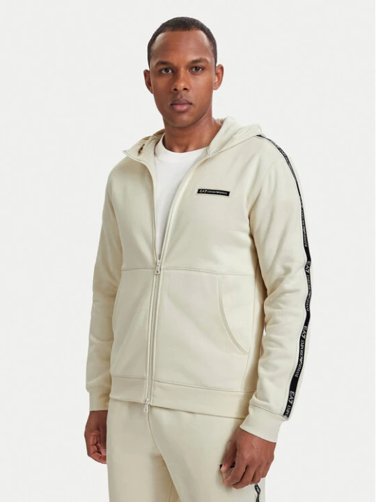 Zdjęcie produktu EA7 Emporio Armani Bluza 7M002197 AF10377 U1079 Beżowy jasny Regular Fit
