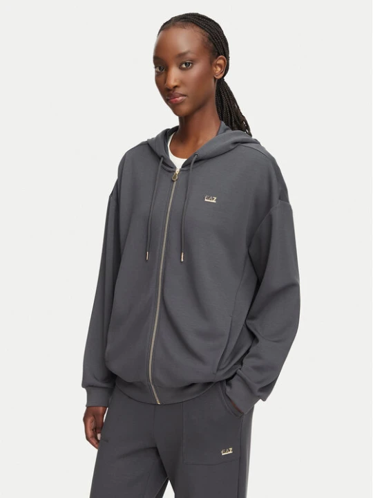 Zdjęcie produktu EA7 Emporio Armani Bluza 7W000192 AF24375 U8117 Szary ciemny Relaxed Fit