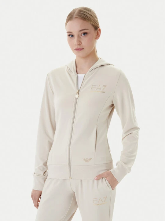 Zdjęcie produktu EA7 Emporio Armani Bluza 7W001044 AF12482 U1088 Beżowy Regular Fit