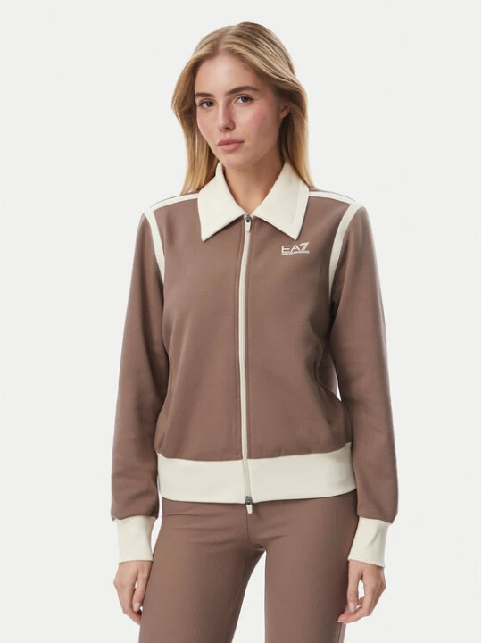 Zdjęcie produktu EA7 Emporio Armani Bluza 7W001328 AF25623 U6041 Brązowy Regular Fit