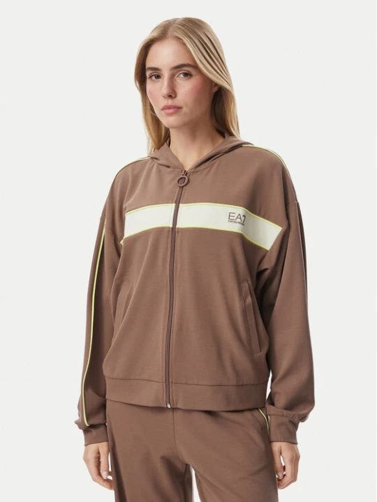 Zdjęcie produktu EA7 Emporio Armani Bluza 7W001335 AF13289 U6041 Brązowy Regular Fit