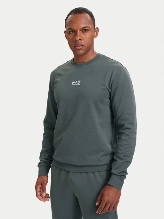 Zdjęcie produktu EA7 Emporio Armani Bluza 8NPM30 PJVRZ U8085 Szary Regular Fit