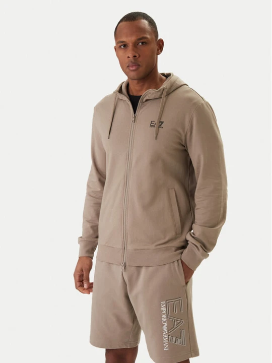 Zdjęcie produktu EA7 Emporio Armani Bluza 8NPM33 PJVRZ Beżowy Regular Fit