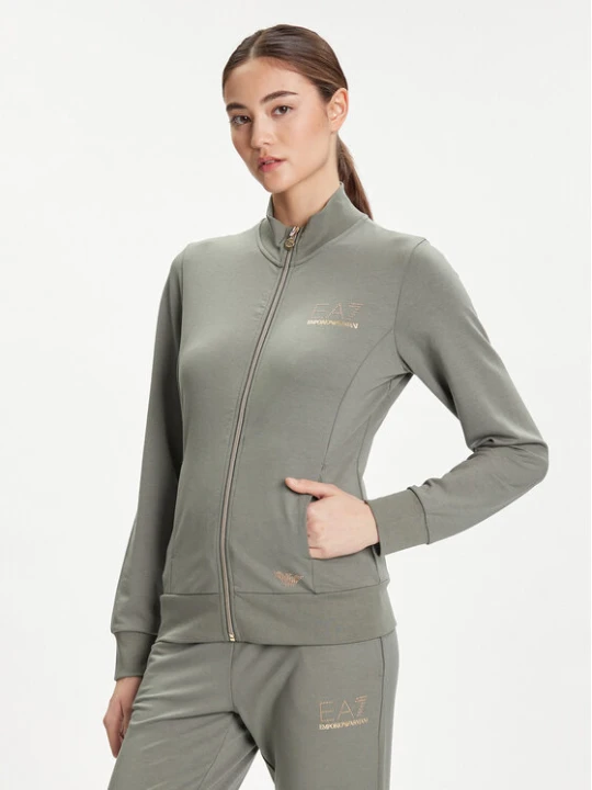 Zdjęcie produktu EA7 Emporio Armani Bluza 8NTM43 TJ9RZ U8142 Zielony Regular Fit
