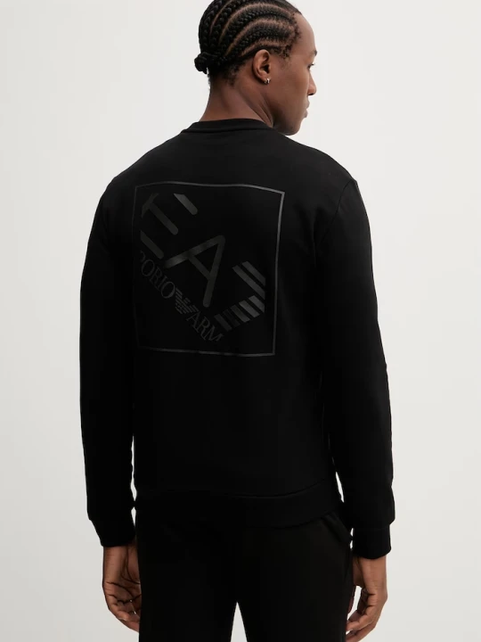 Zdjęcie produktu EA7 Emporio Armani bluza bawełniana czarny
