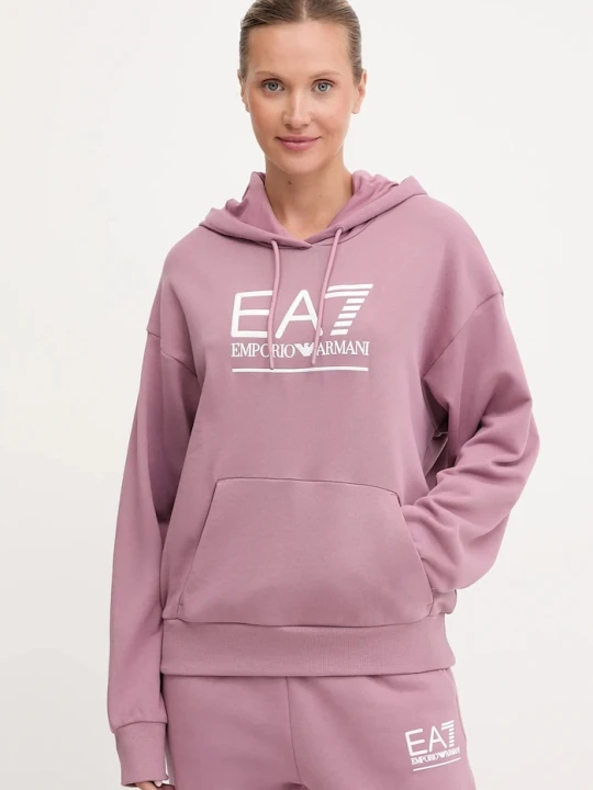 Zdjęcie produktu EA7 Emporio Armani bluza różowy