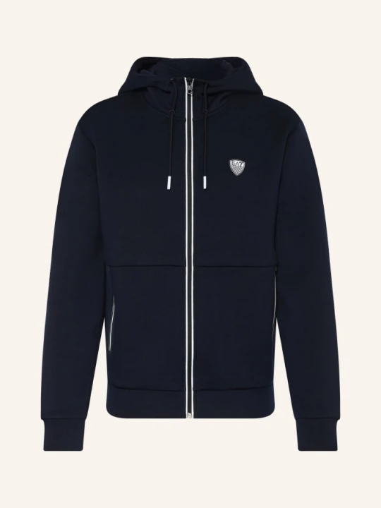 Zdjęcie produktu ea7 Emporio Armani Bluza Rozpinana Premium Shield blau GRANATOWY