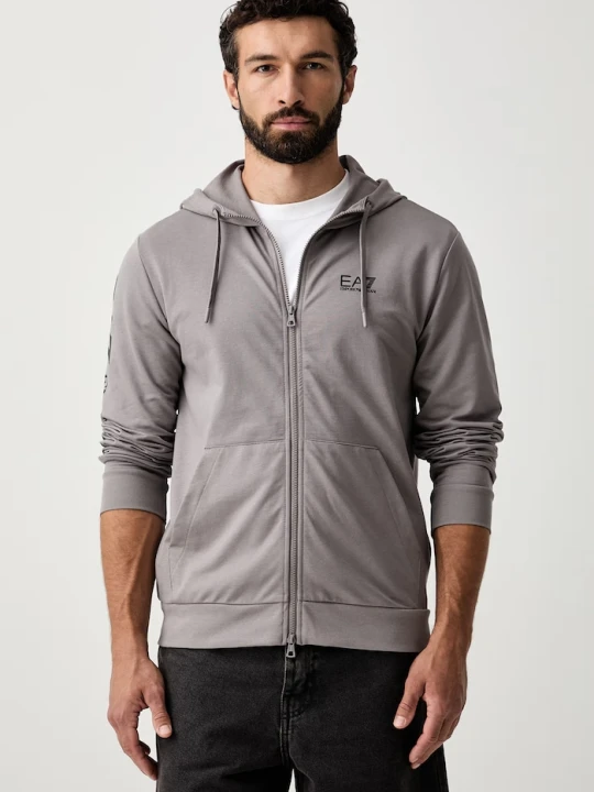 Zdjęcie produktu EA7 Emporio Armani bluza z kapturem męska szary