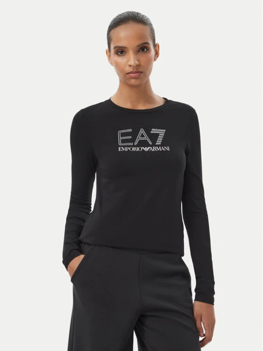 Zdjęcie produktu EA7 Emporio Armani Bluzka 8NTT51 TJDQZ MC026 Czarny Regular Fit