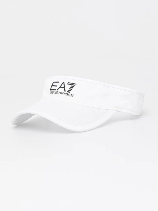 Zdjęcie produktu EA7 Emporio Armani daszek bawełniany biały