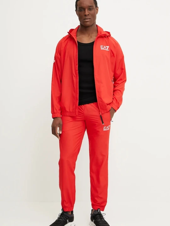 Zdjęcie produktu EA7 Emporio Armani dres czerwony