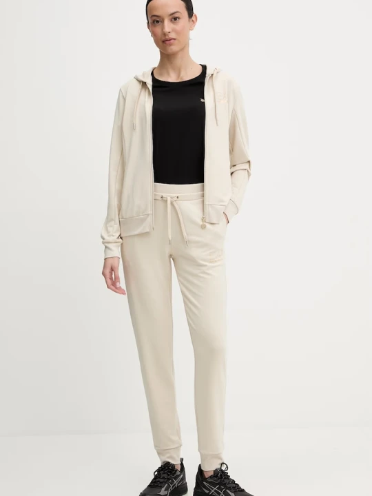 Zdjęcie produktu EA7 Emporio Armani komplet dresowy damski beżowy