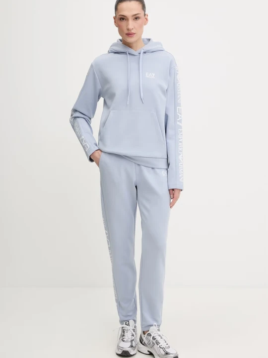 Zdjęcie produktu EA7 Emporio Armani komplet dresowy damski niebieski