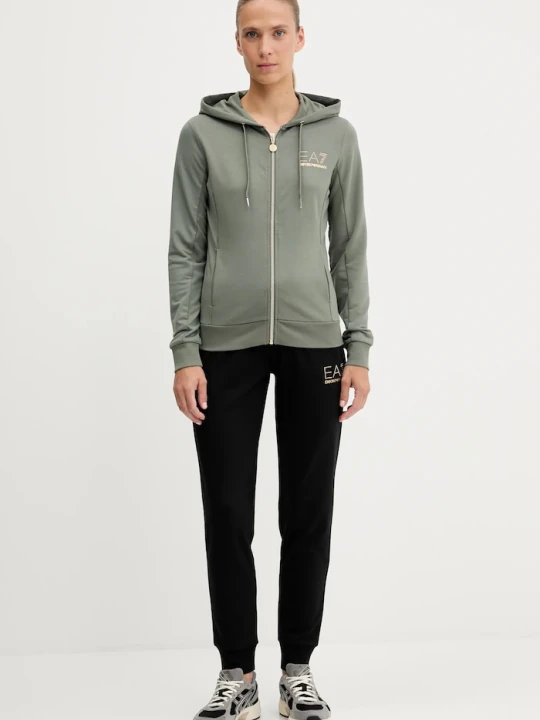 Zdjęcie produktu EA7 Emporio Armani komplet dresowy damski zielony