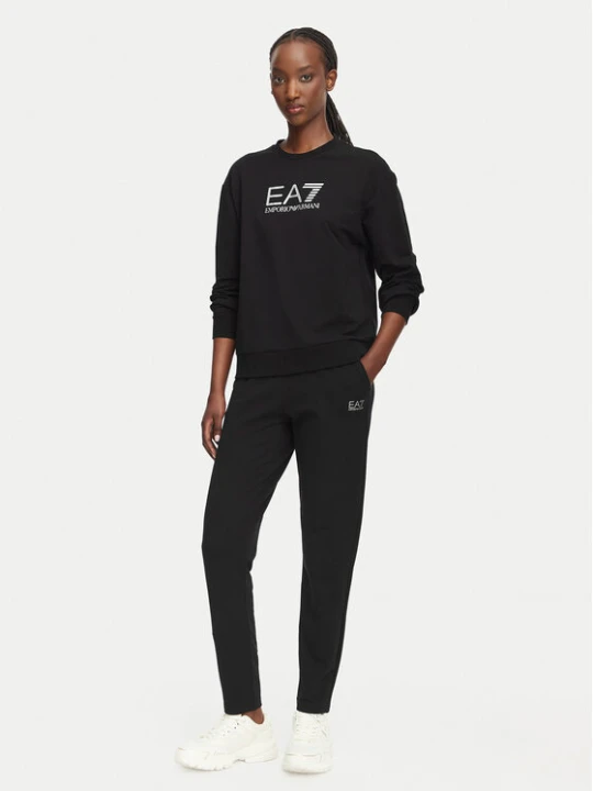 Zdjęcie produktu EA7 Emporio Armani Dres 7W000115 AF13135 MC026 Czarny Regular Fit