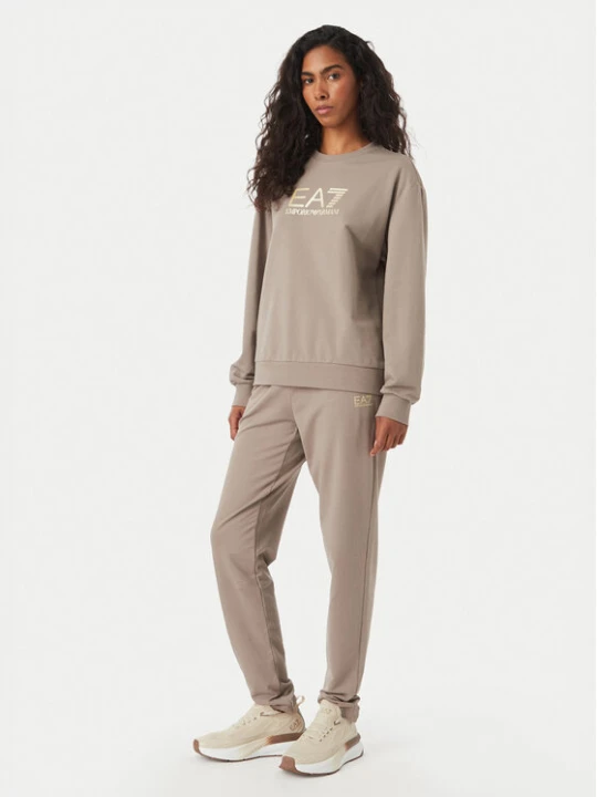 Zdjęcie produktu EA7 Emporio Armani Dres 7W000115 AF13135 U6100 Beżowy Regular Fit