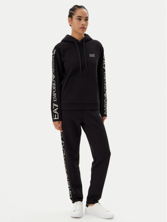 Zdjęcie produktu EA7 Emporio Armani Dres 7W000116 AF10443 MC004 Czarny Regular Fit