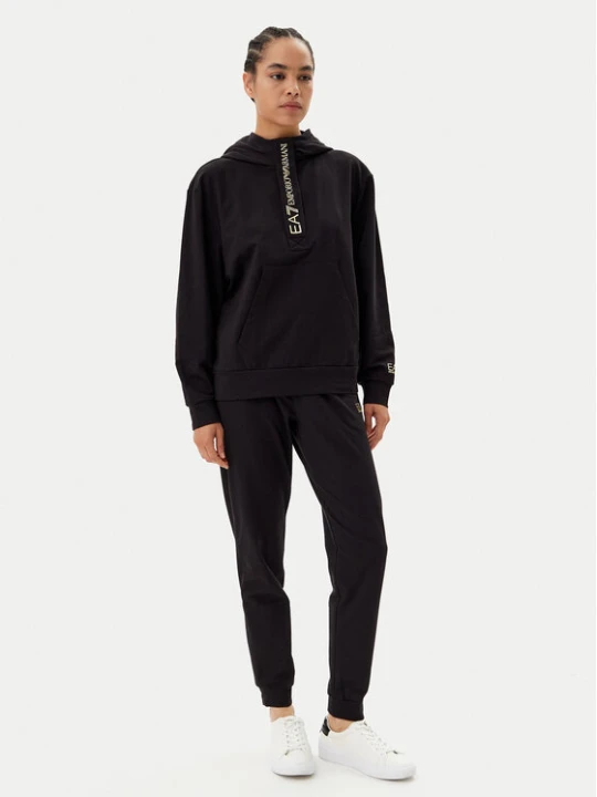 Zdjęcie produktu EA7 Emporio Armani Dres 7W000117 AF13135 MC004 Czarny Regular Fit
