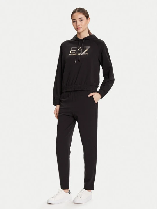 Zdjęcie produktu EA7 Emporio Armani Dres 7W000687 AF12502 UC001 Czarny Regular Fit