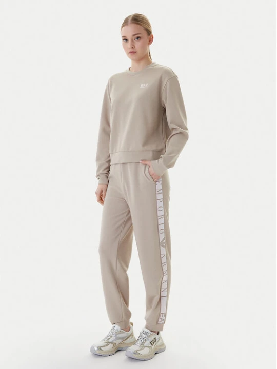 Zdjęcie produktu EA7 Emporio Armani Dres 7W001157 AF12501 U6225 Beżowy Regular Fit