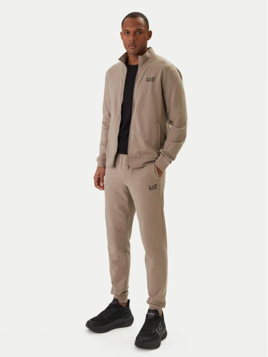 Zdjęcie produktu EA7 Emporio Armani Dres 8NPV60 PJVRZ Beżowy Regular Fit