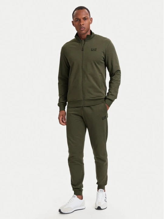 Zdjęcie produktu EA7 Emporio Armani Dres 8NPV60 PJVRZ U7014 Zielony ciemny Regular Fit