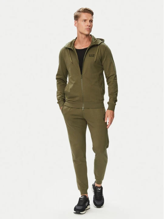 Zdjęcie produktu EA7 Emporio Armani Dres 8NPV63 PJVRZ U7014 Zielony Regular Fit